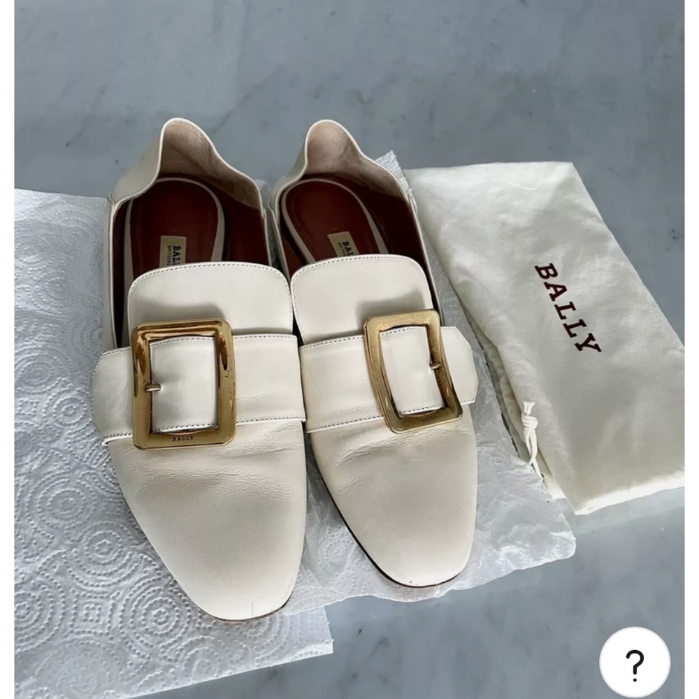 Bally Janelle Loafers - Cream -Size 38